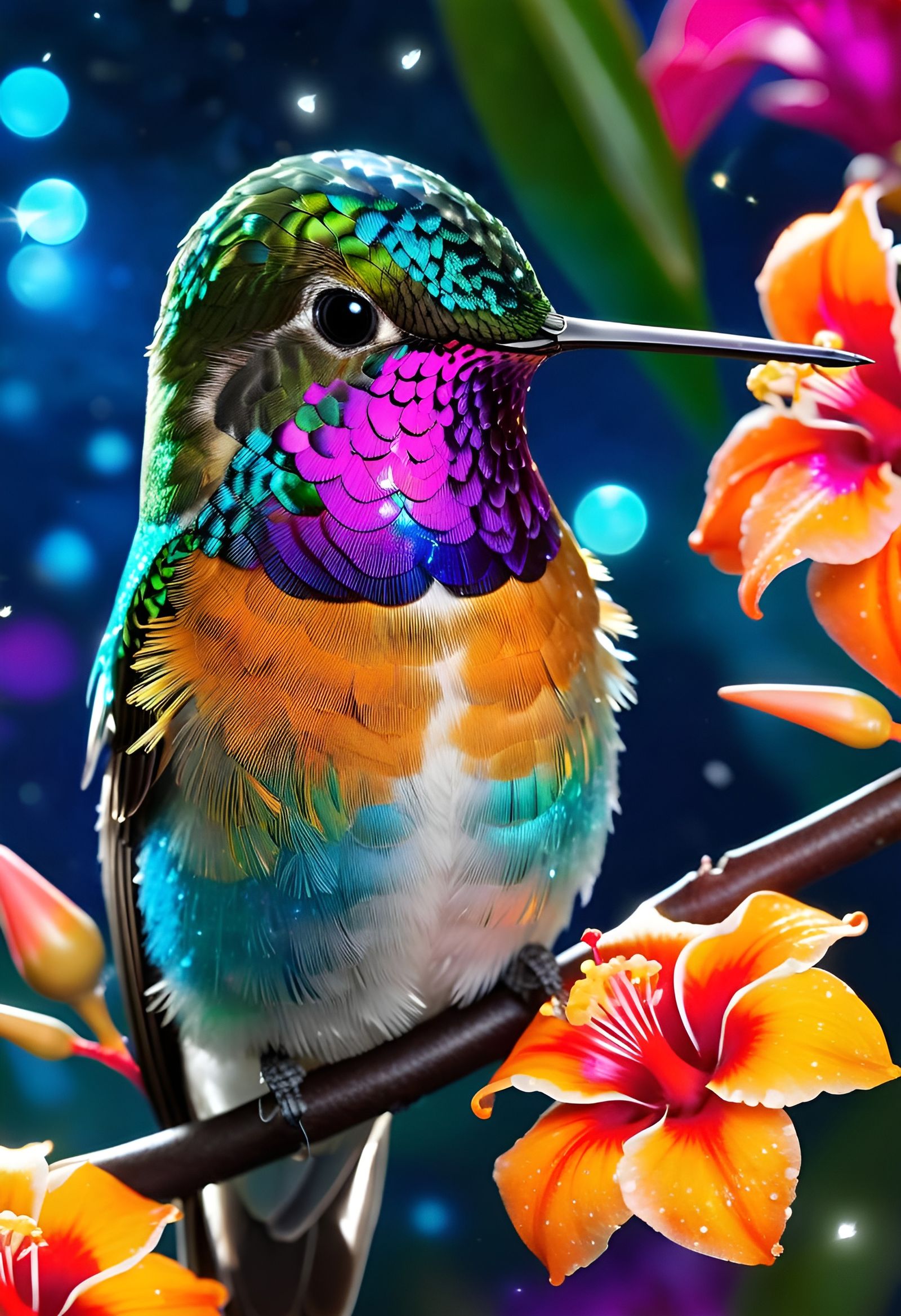 Glimmer Sprite Hummingbird