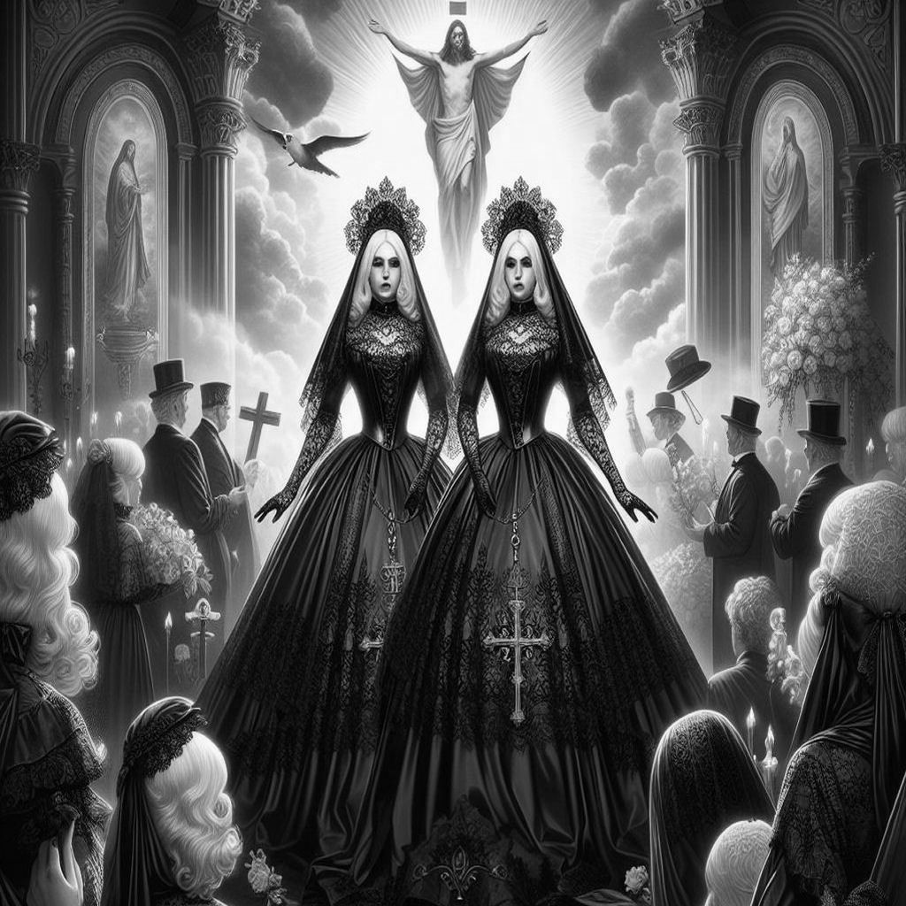 Living in an Easter Satin Wonderland of Sissy Satin Dresses, Sissy Satin Gowns and Sissy Satin Gloves.