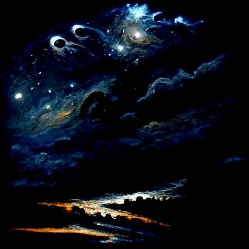 Infinite nightsky