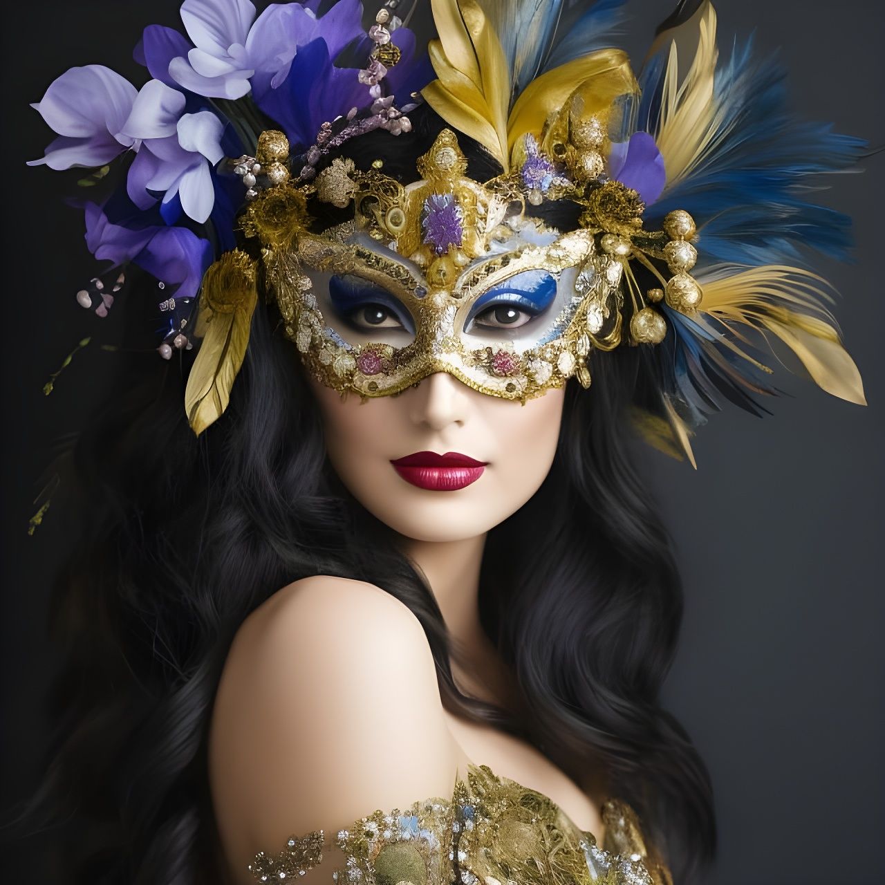 masquerade AI Generated Artwork NightCafe Creator