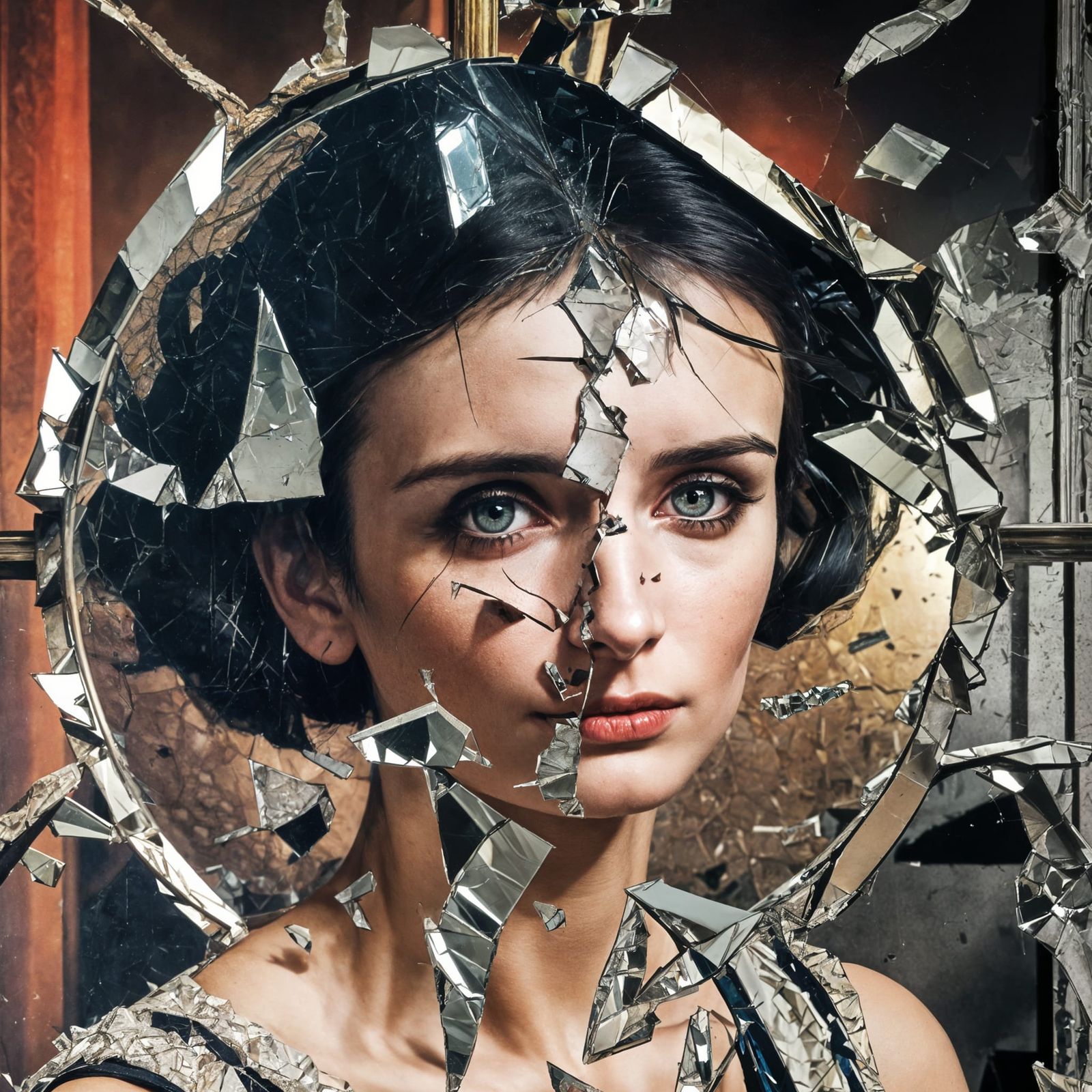 A shattered mirror