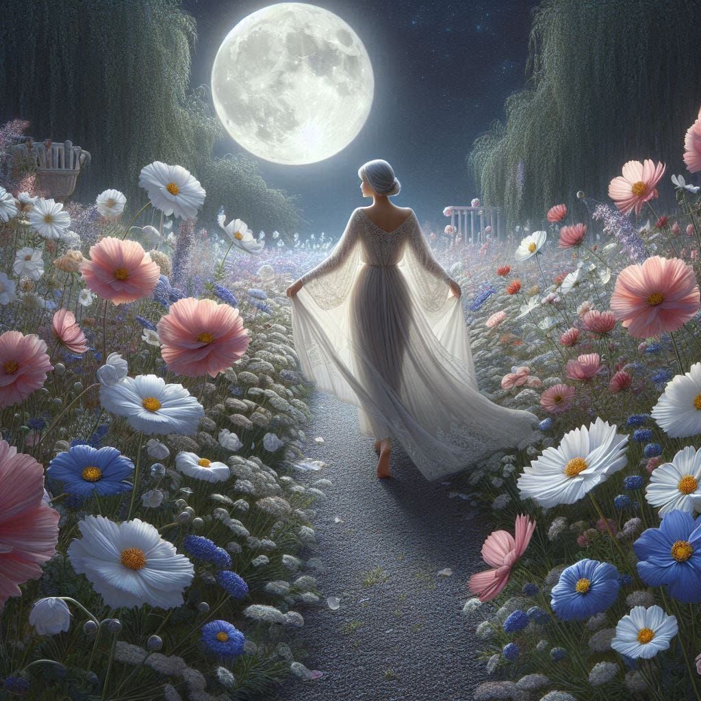 Walking in a Midnight Garden 2