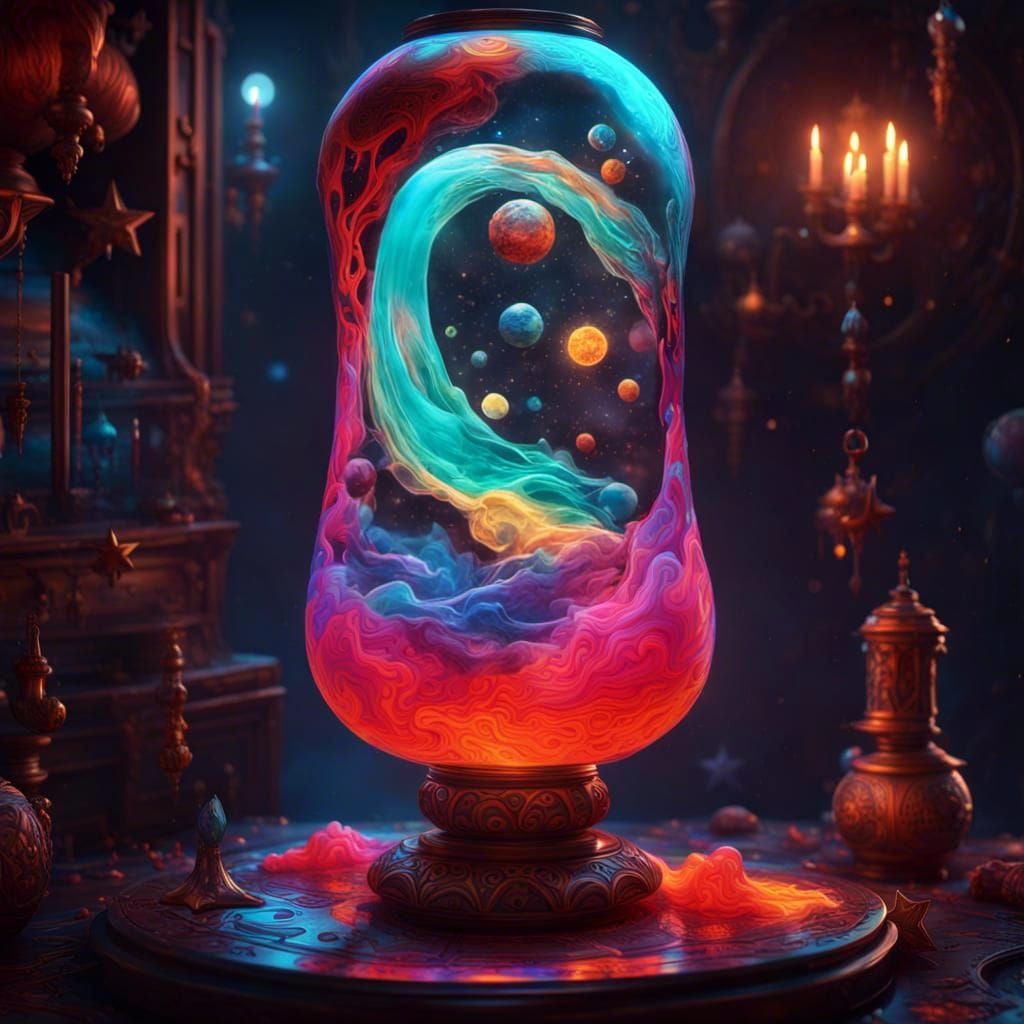 lava lamp  by @DrSunshine