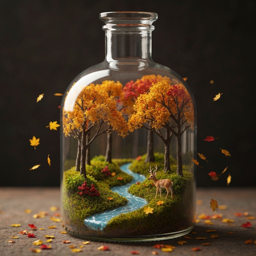 A miniature forest  by @Topogogo