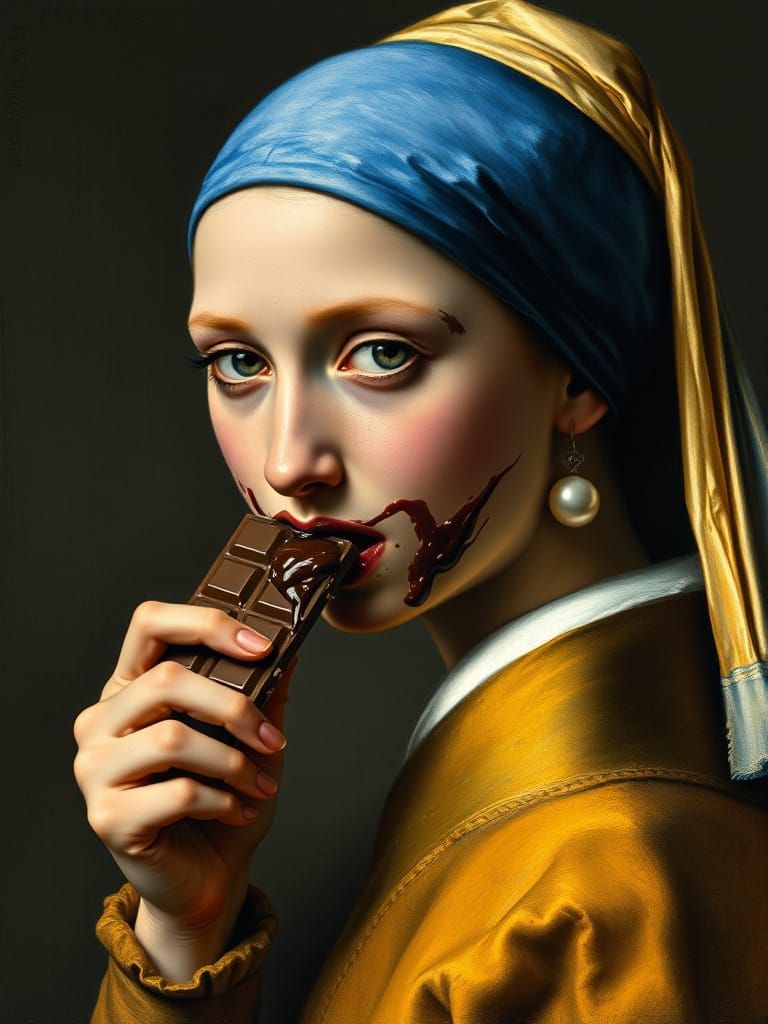 A Chocolate Masterpiece  by @Billy Ruffian