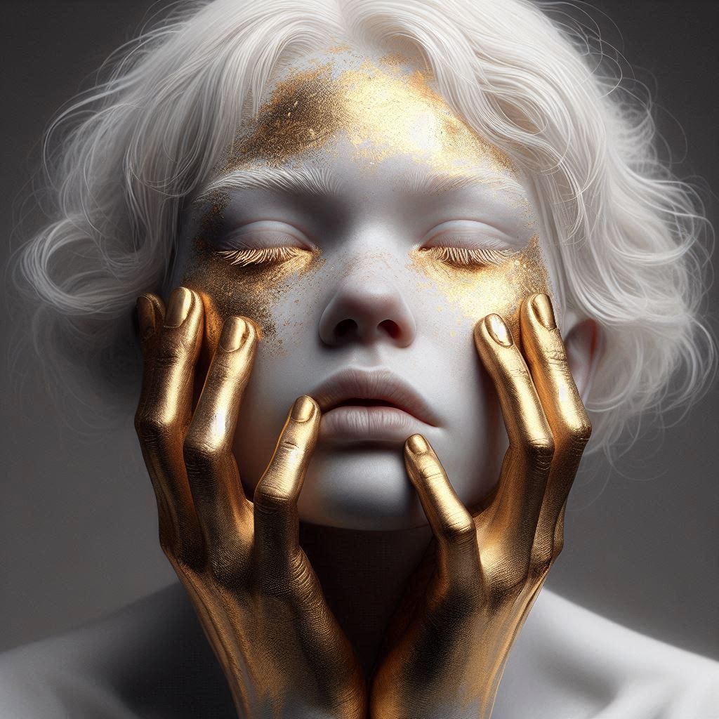 The golden touch   by @BunnyBear 