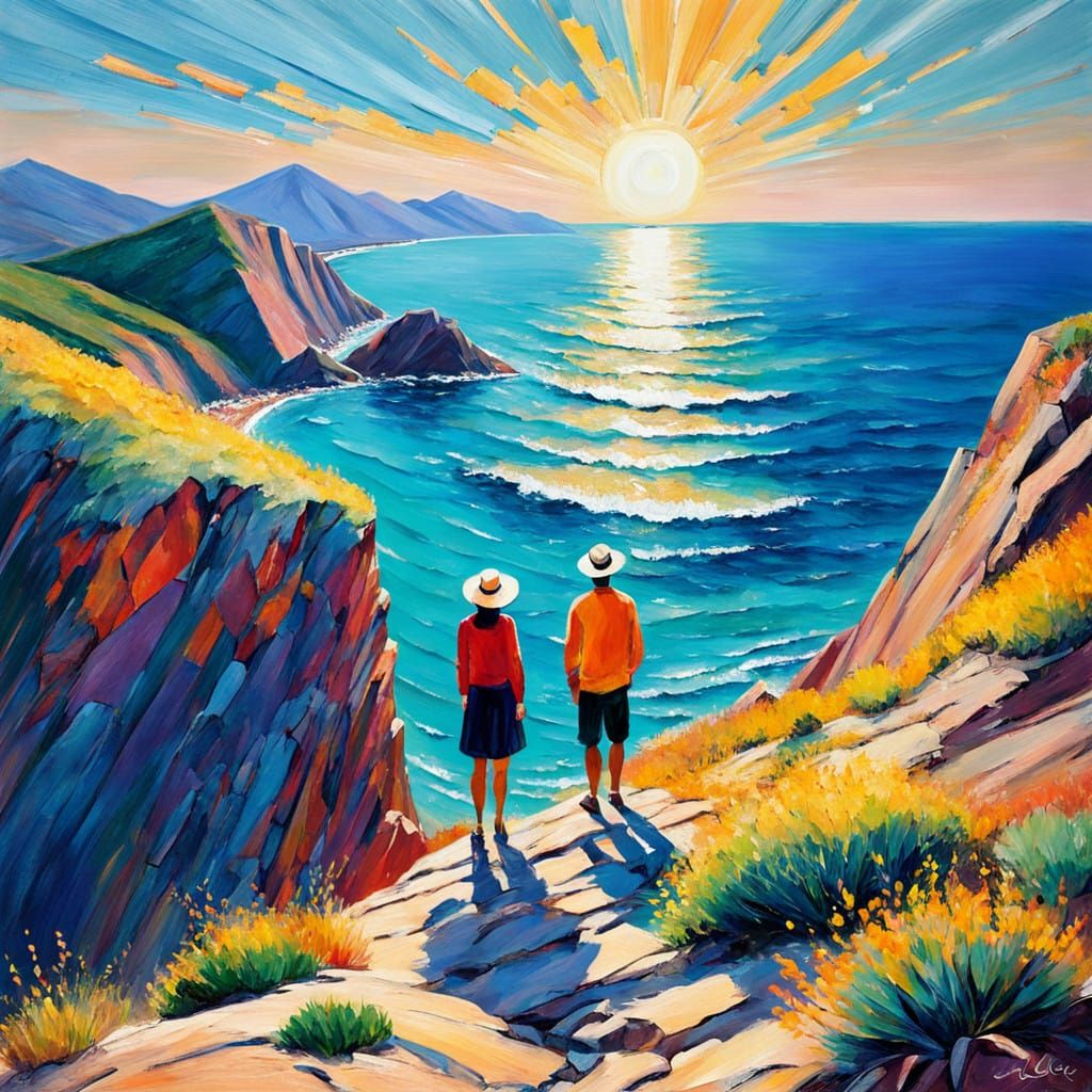 Sunny day by the sea  by @Natii