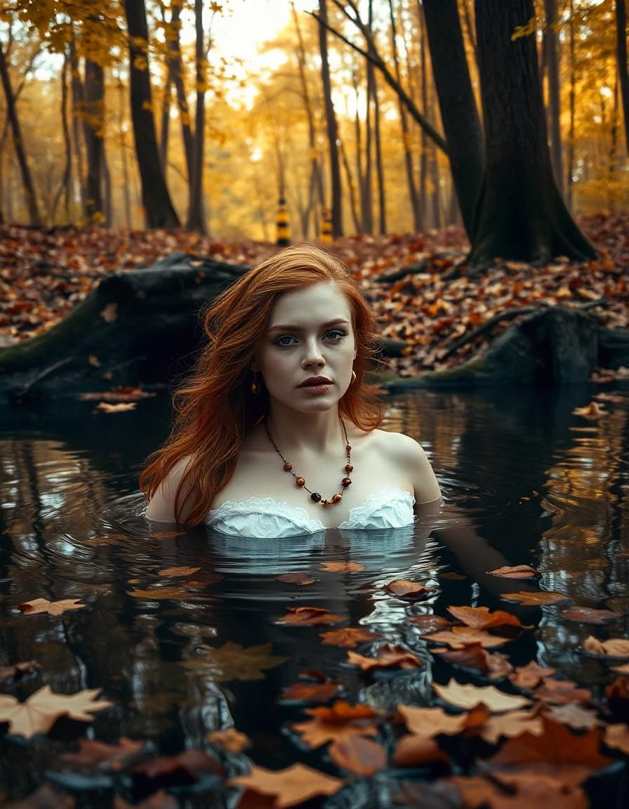 Autumn's Enchanted Reflection