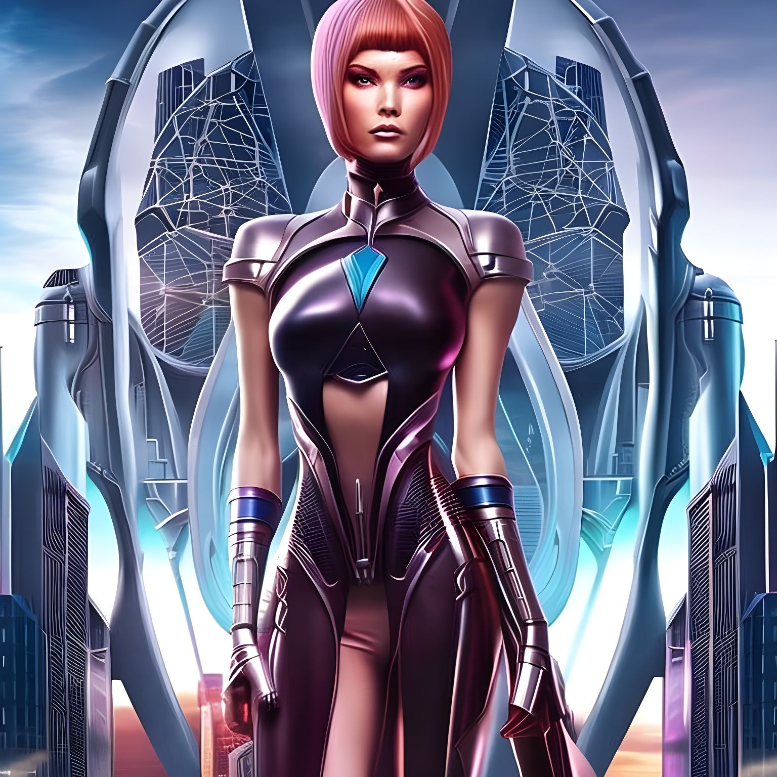 Sci-fi future looks bold  by @viisipuu