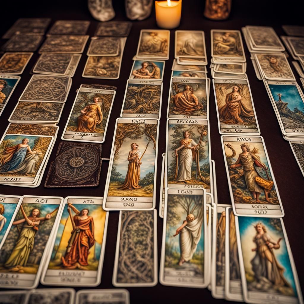 Tarot Cards.  by @dlb_mawuli