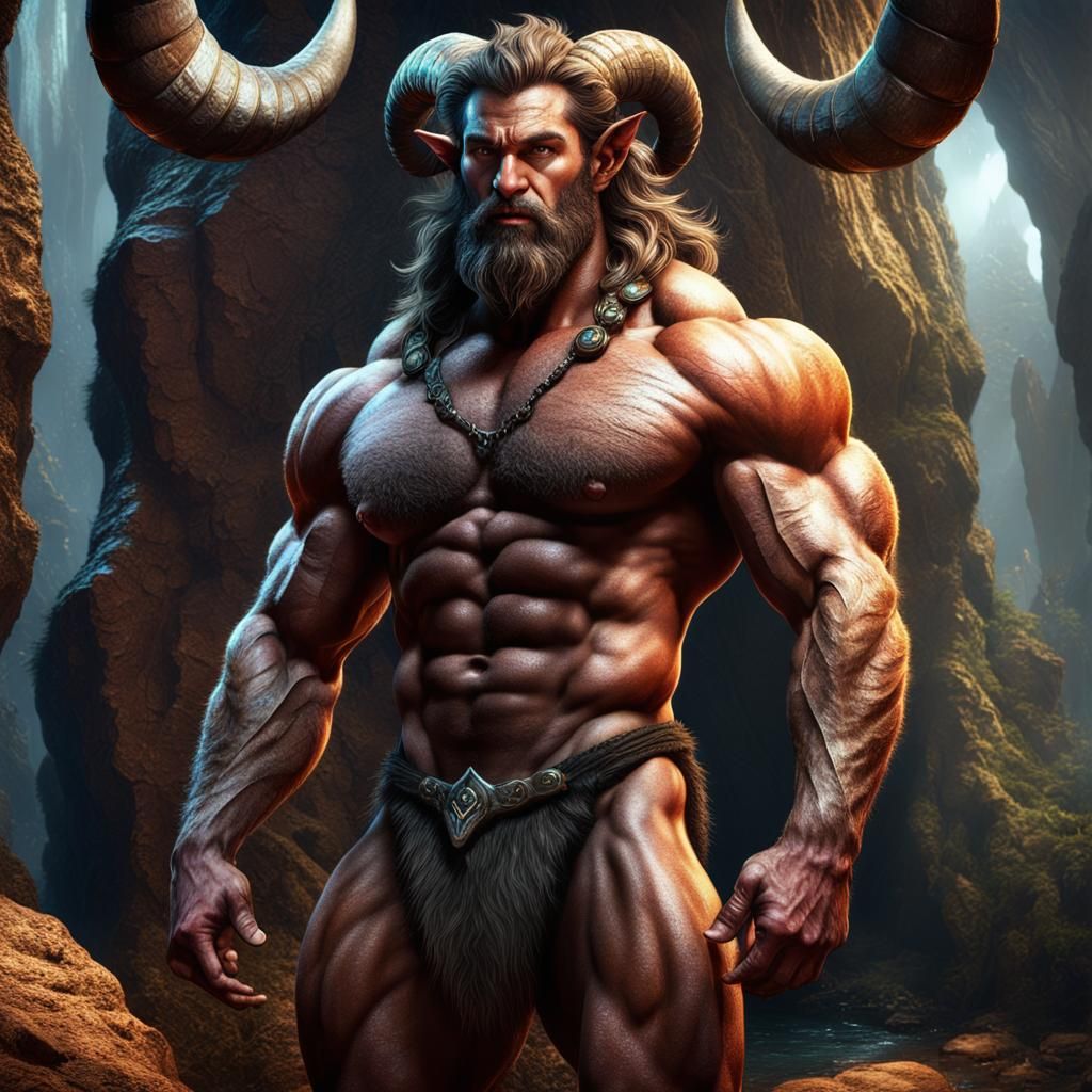 A forest god