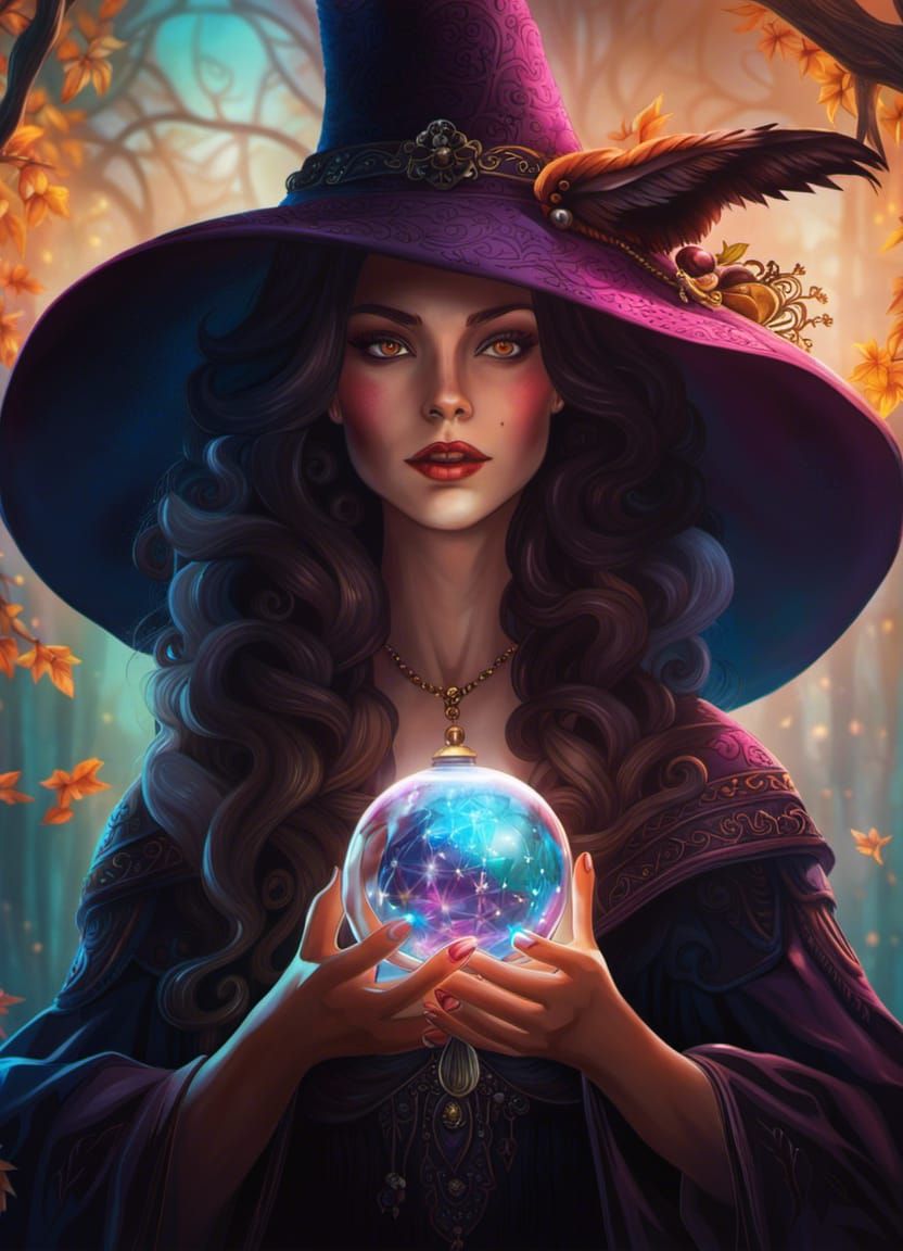 the witch - AI Generated Artwork - NightCafe Creator