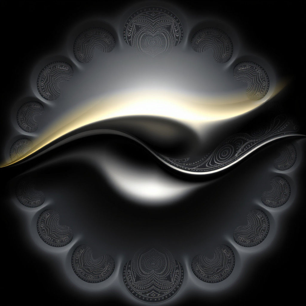 Blue and Red Hearts Merge in Abstract Waterfall