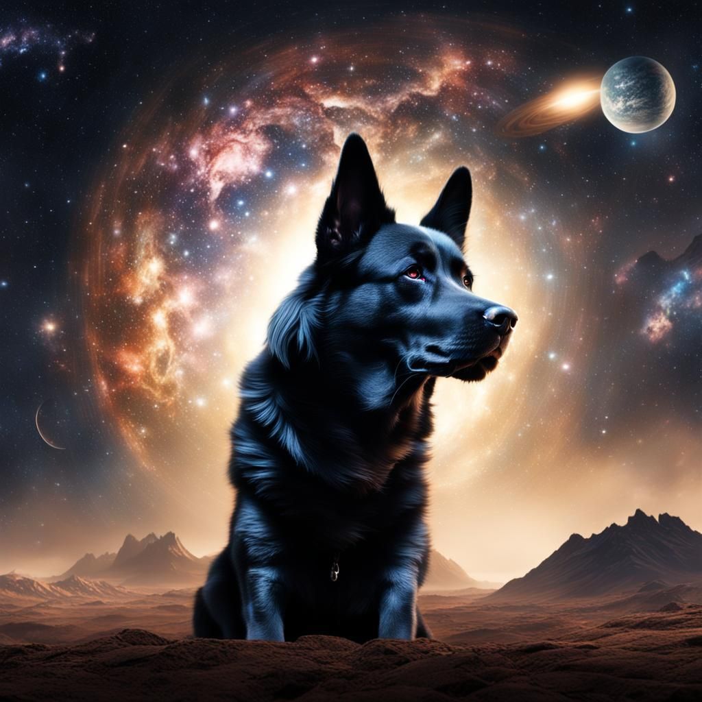 dog as the universe