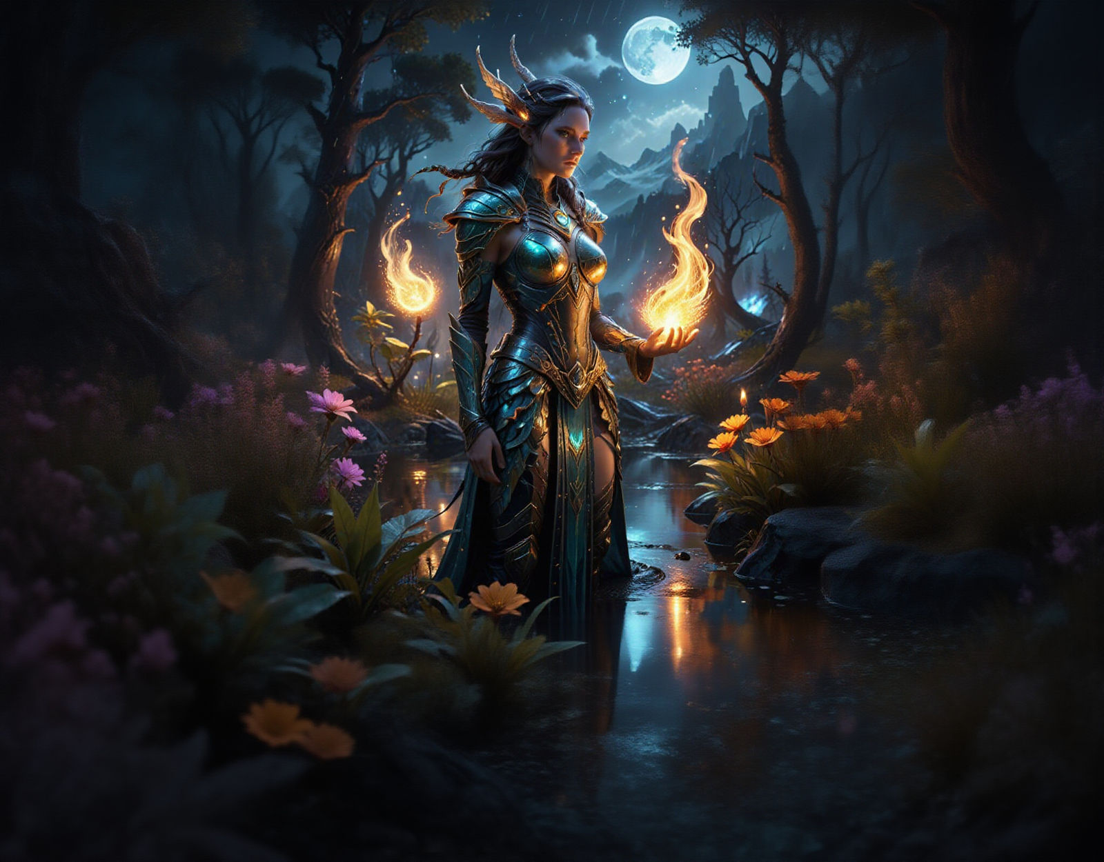 Huge outpainting expansion all around. Looks cool when done ...