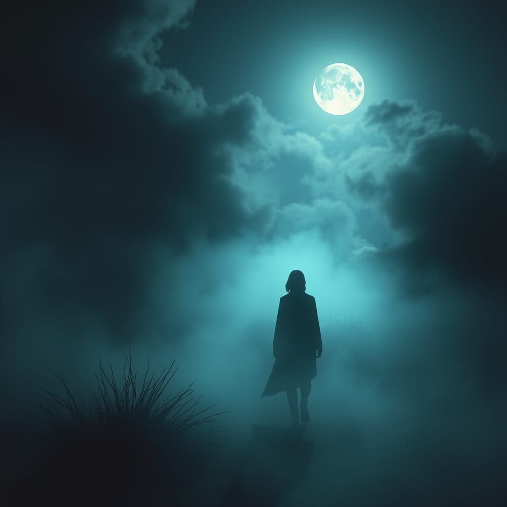 
Dreamlike scenes where moonlight creates a soft, mysterious glow around the subject.
  by @Zeke
