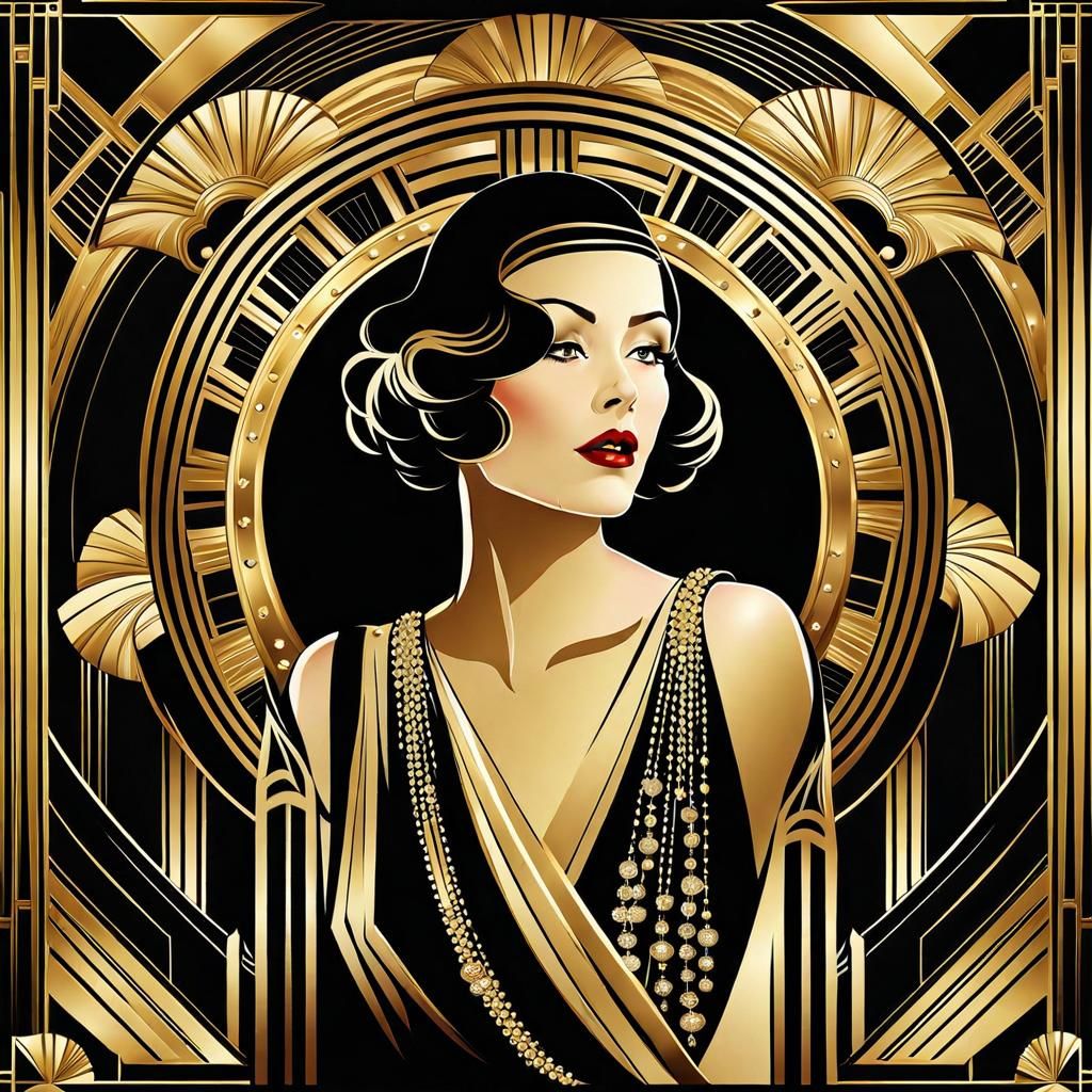 Art deco - AI Generated Artwork - NightCafe Creator