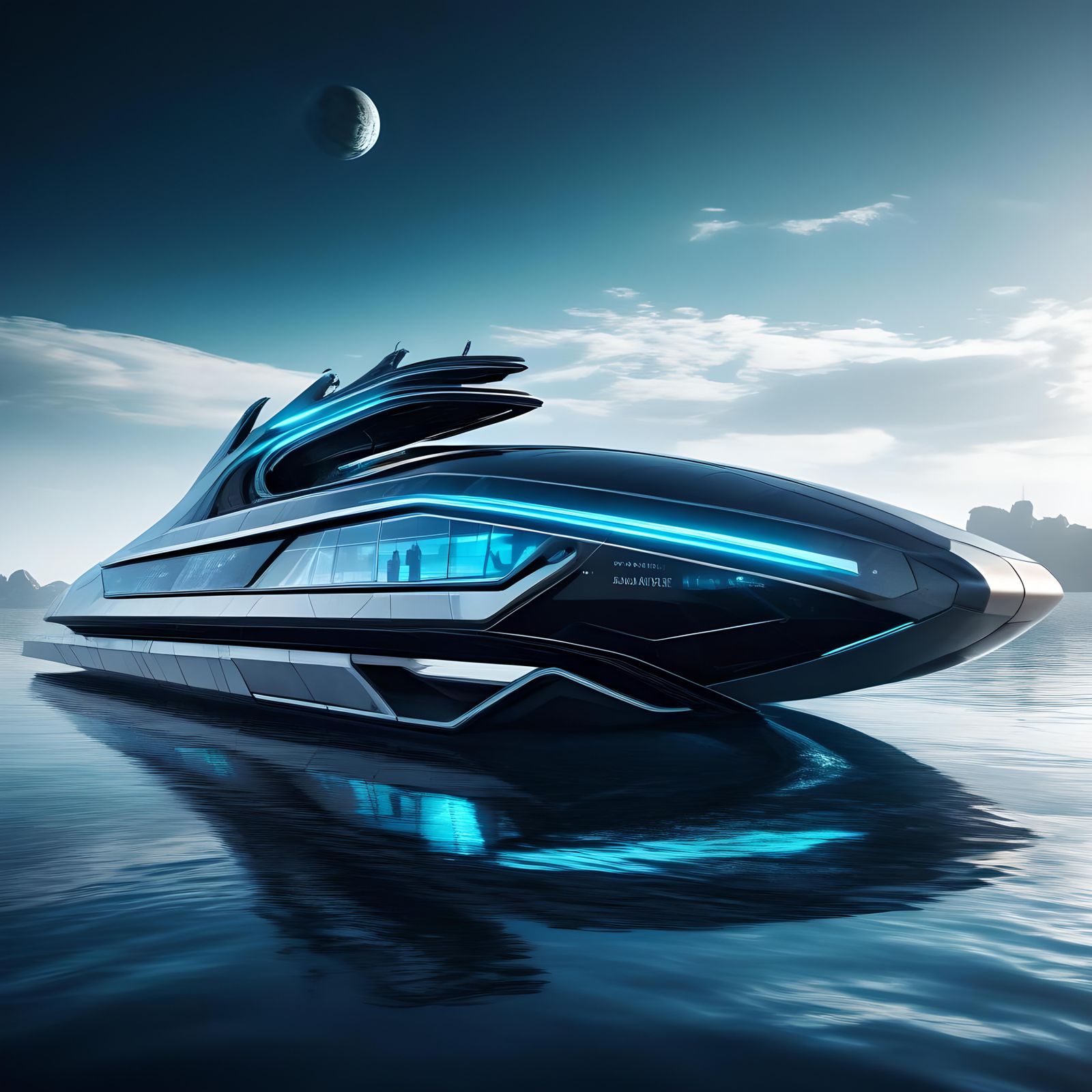 My Futuristic boat