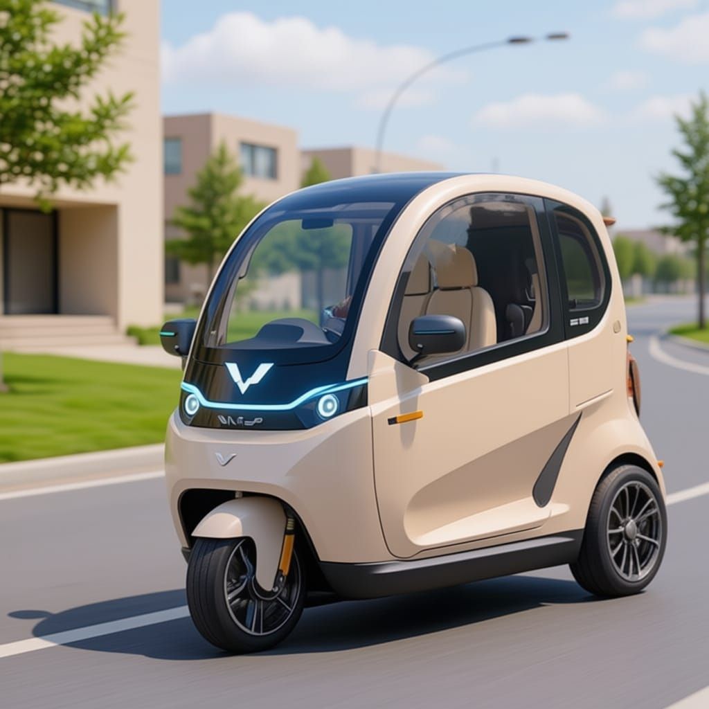 AI-Generated Three-View Blueprints of a Sports Car