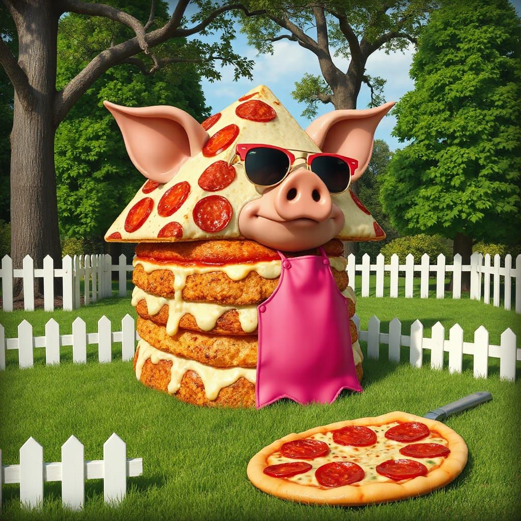 Come eat at Pizza Pig Place  by @Mayhem