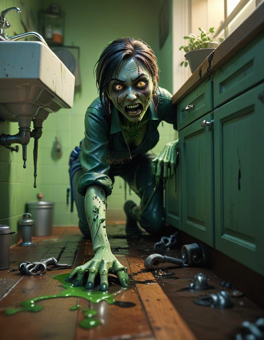 The Zombie Plumber 🧟🔧