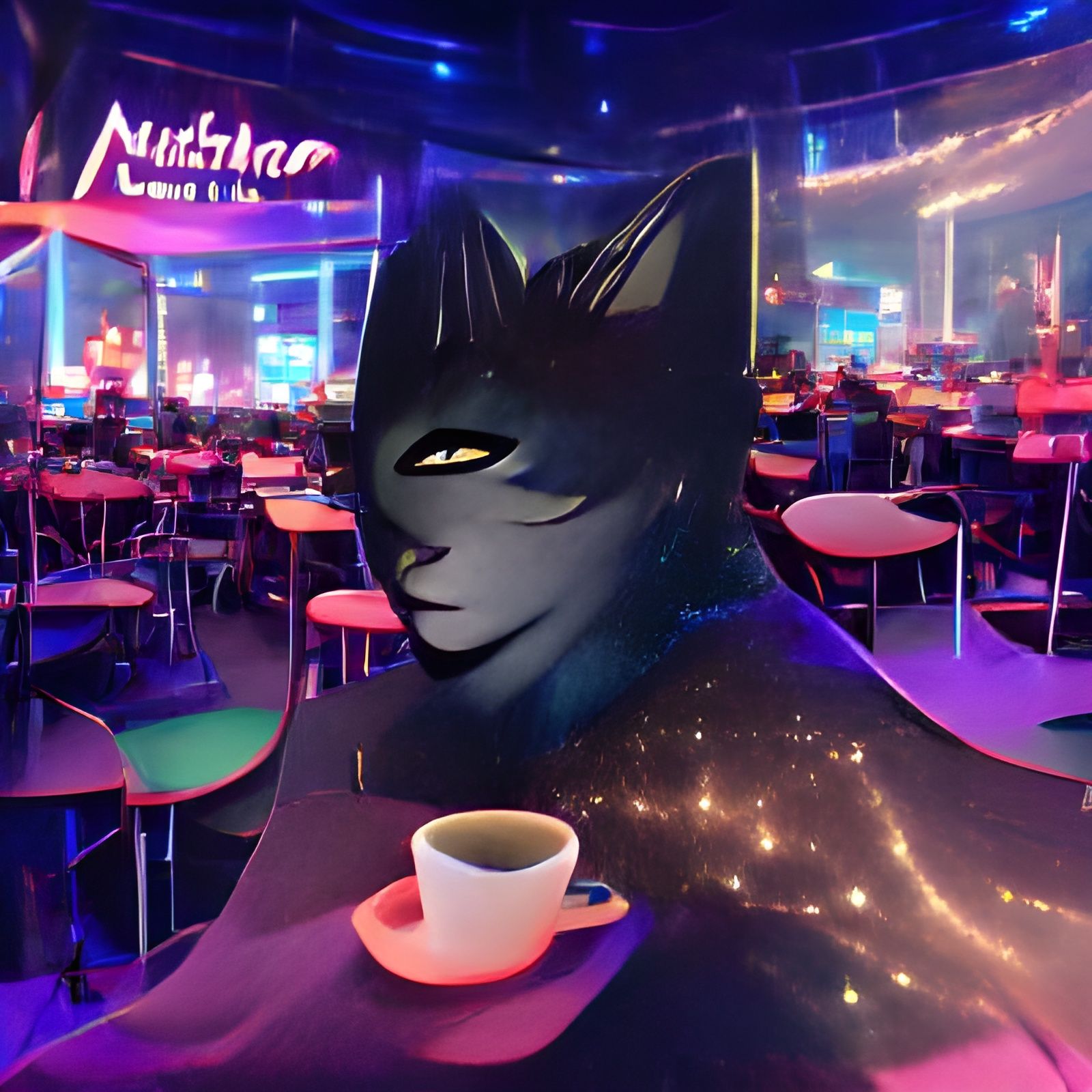 You can find me at the nightcafé