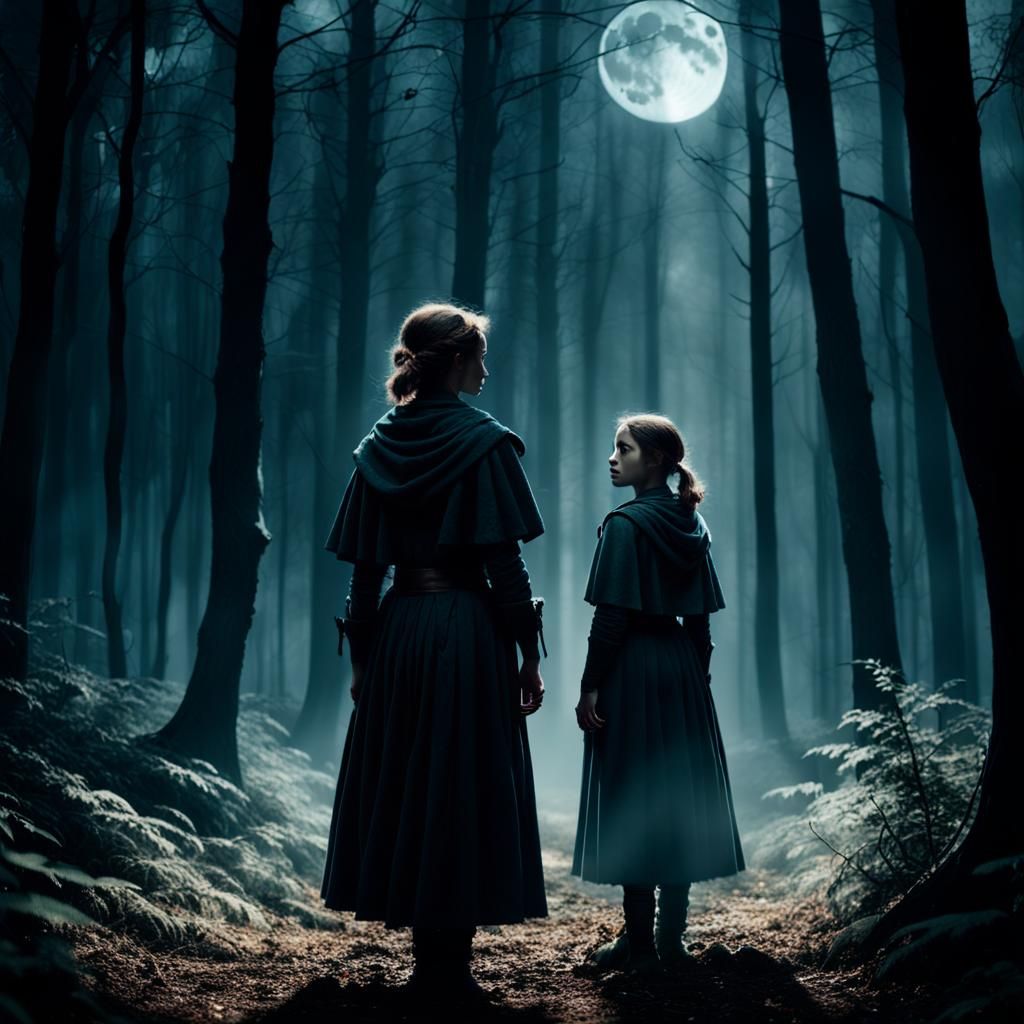The fair maiden and the thief.