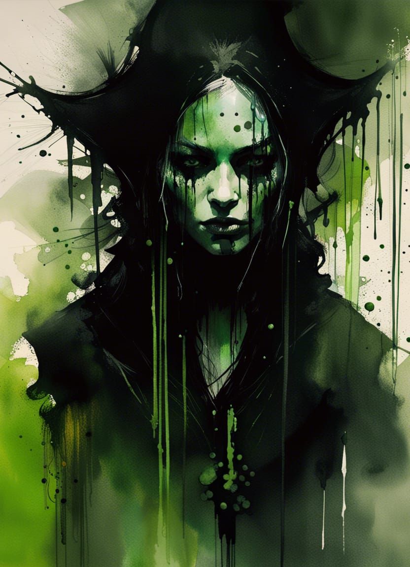 Green with envy - AI Generated Artwork - NightCafe Creator