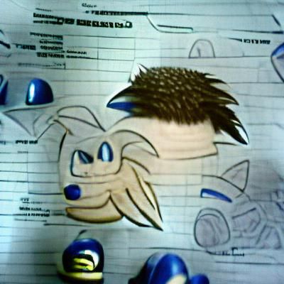 Sonic the Hedgehog, character cartoon
