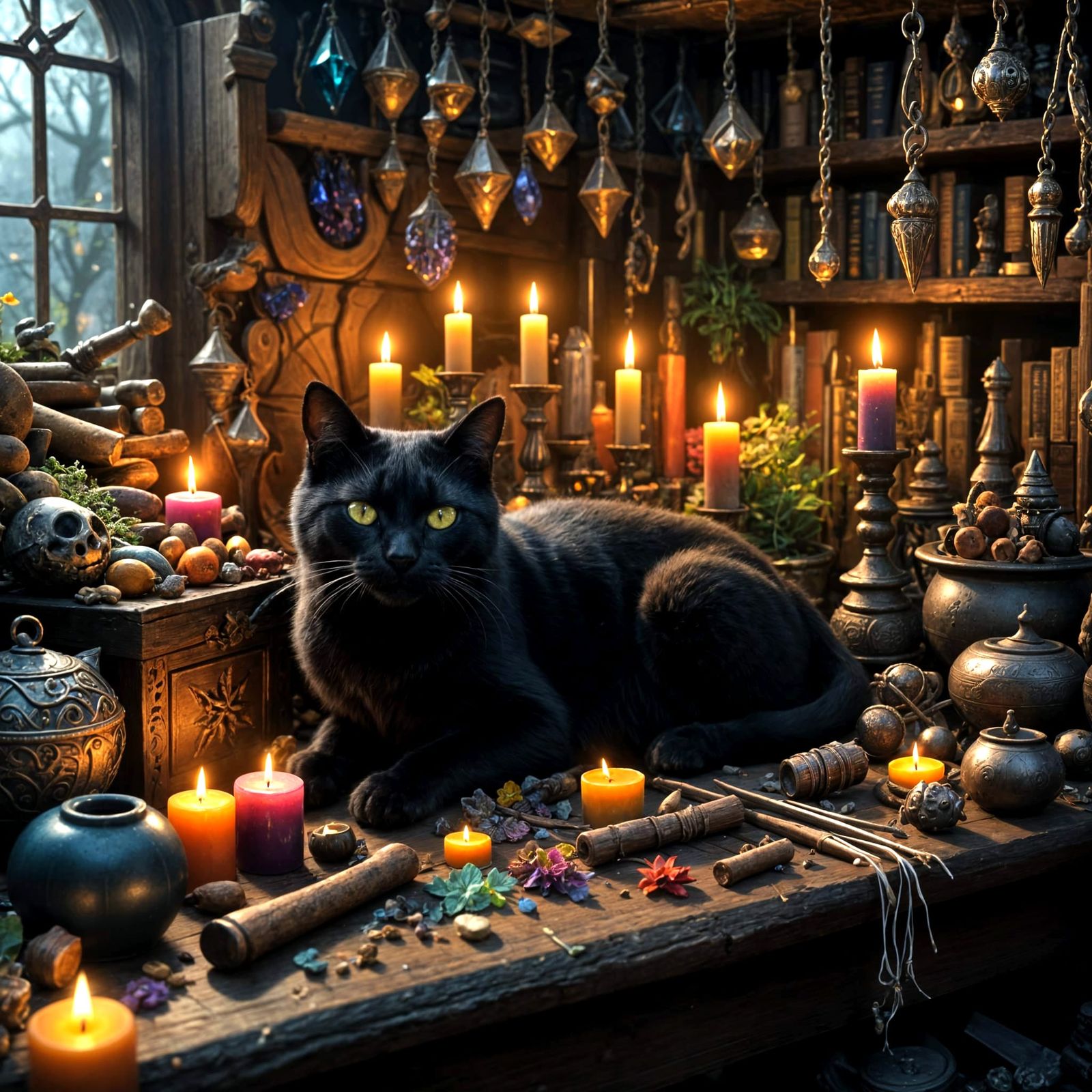 The Witch's Altar  by @NectarinePie