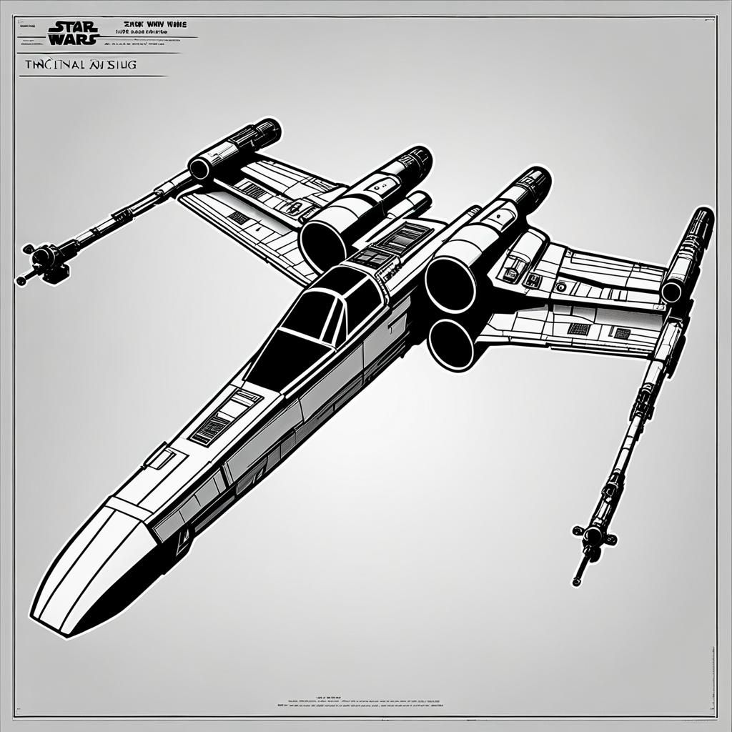 X-Wing - AI Generated Artwork - NightCafe Creator