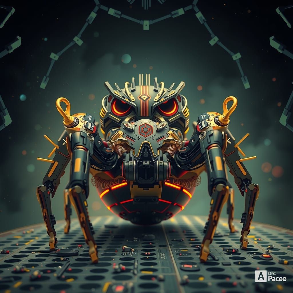 spiderbot  by @Kal Luir