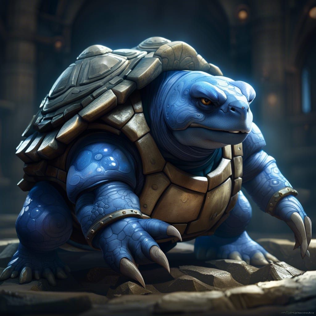 Artificer Tortle blastoise - AI Generated Artwork - NightCafe Creator