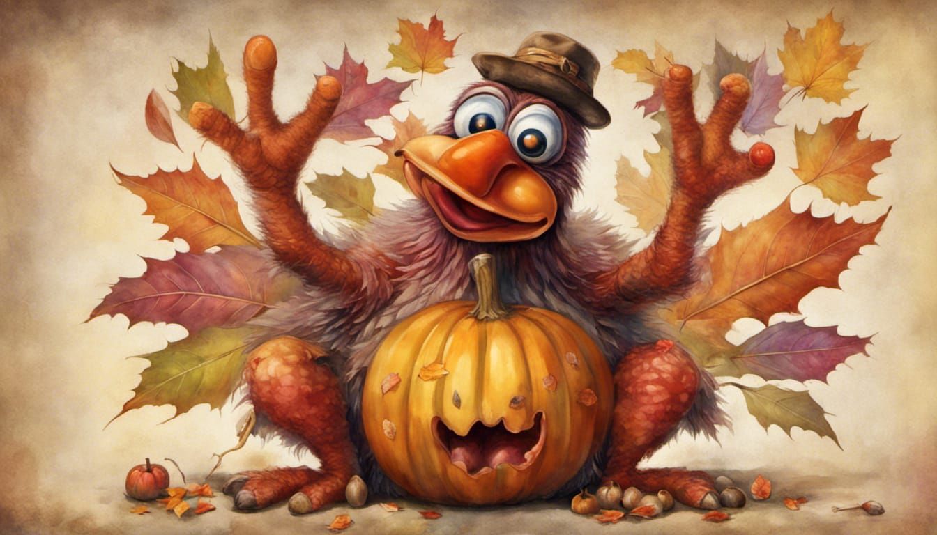 I know why the pumpkin is screaming !!!!