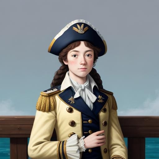 1770s female navy officer