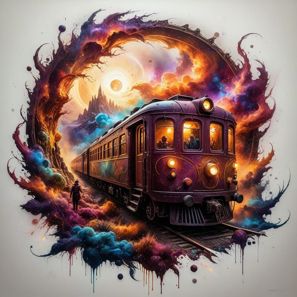 Nebula Express 🚂🌌