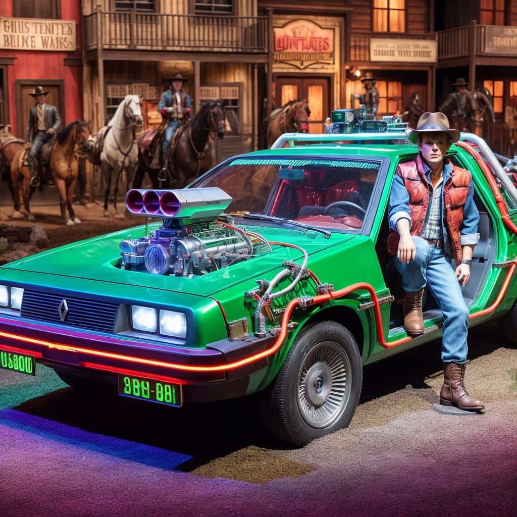 Western Martynator on Green Renault 11