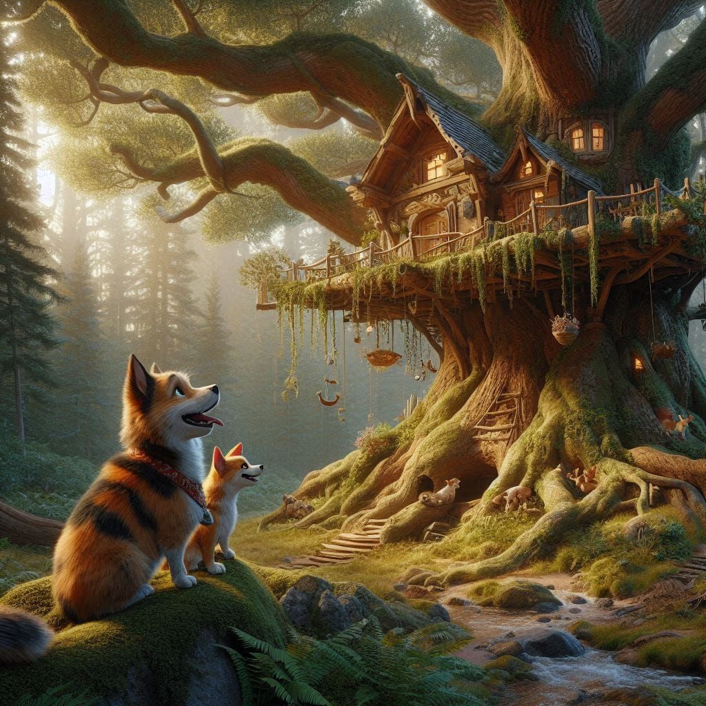 Callie and Cooper’s Treehouse Adventure 7