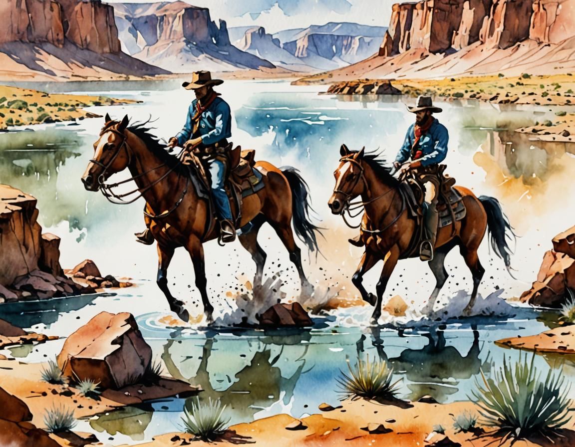 wild west  by @Schultz