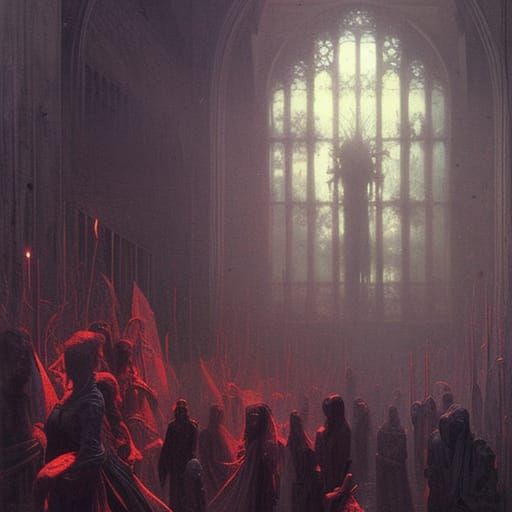 The Devil's Apostles - AI Generated Artwork - NightCafe Creator