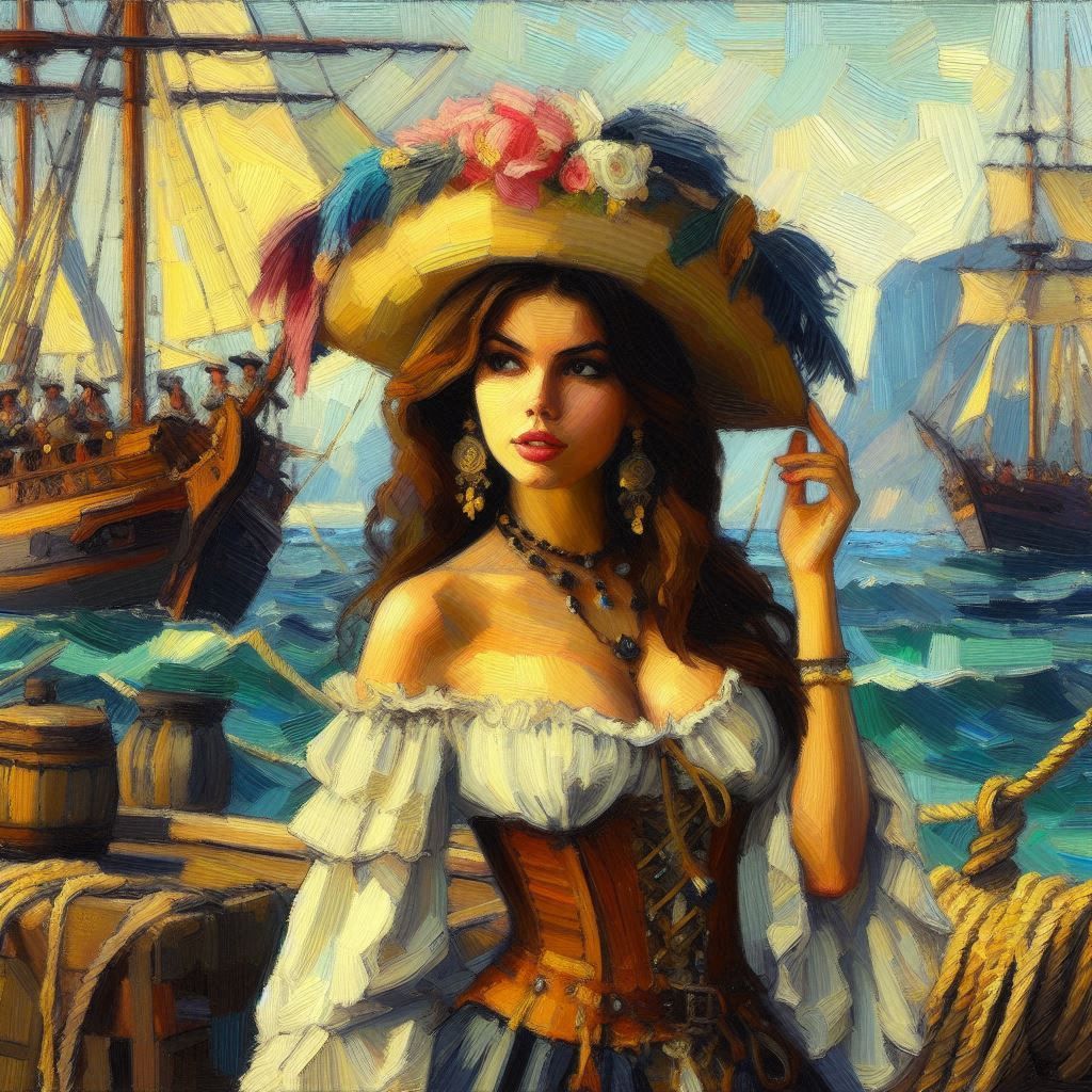 A Day in the Life of a Pirate Woman