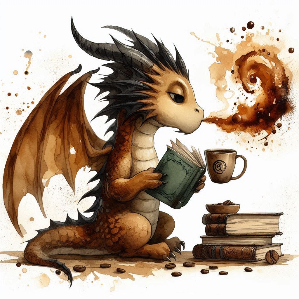 I'm a coffee and books kind of dragon