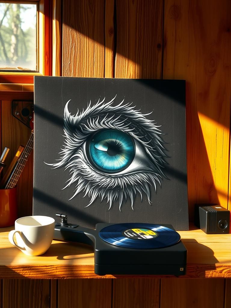 Amidst the warm ambiance of a cozy room, a rustic wooden shelf proudly