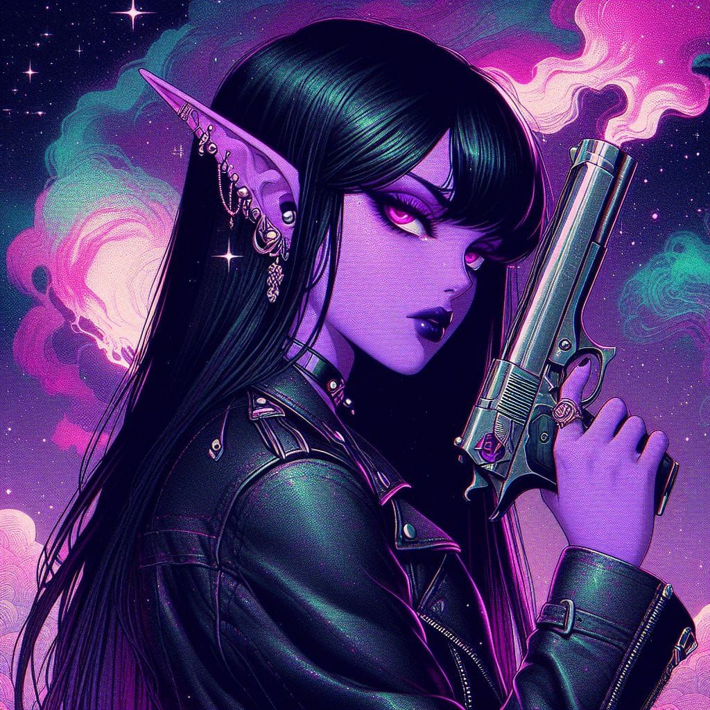 🌌 tribute to my fav elf on NightCafe - CMK 🌌  by @Catroline