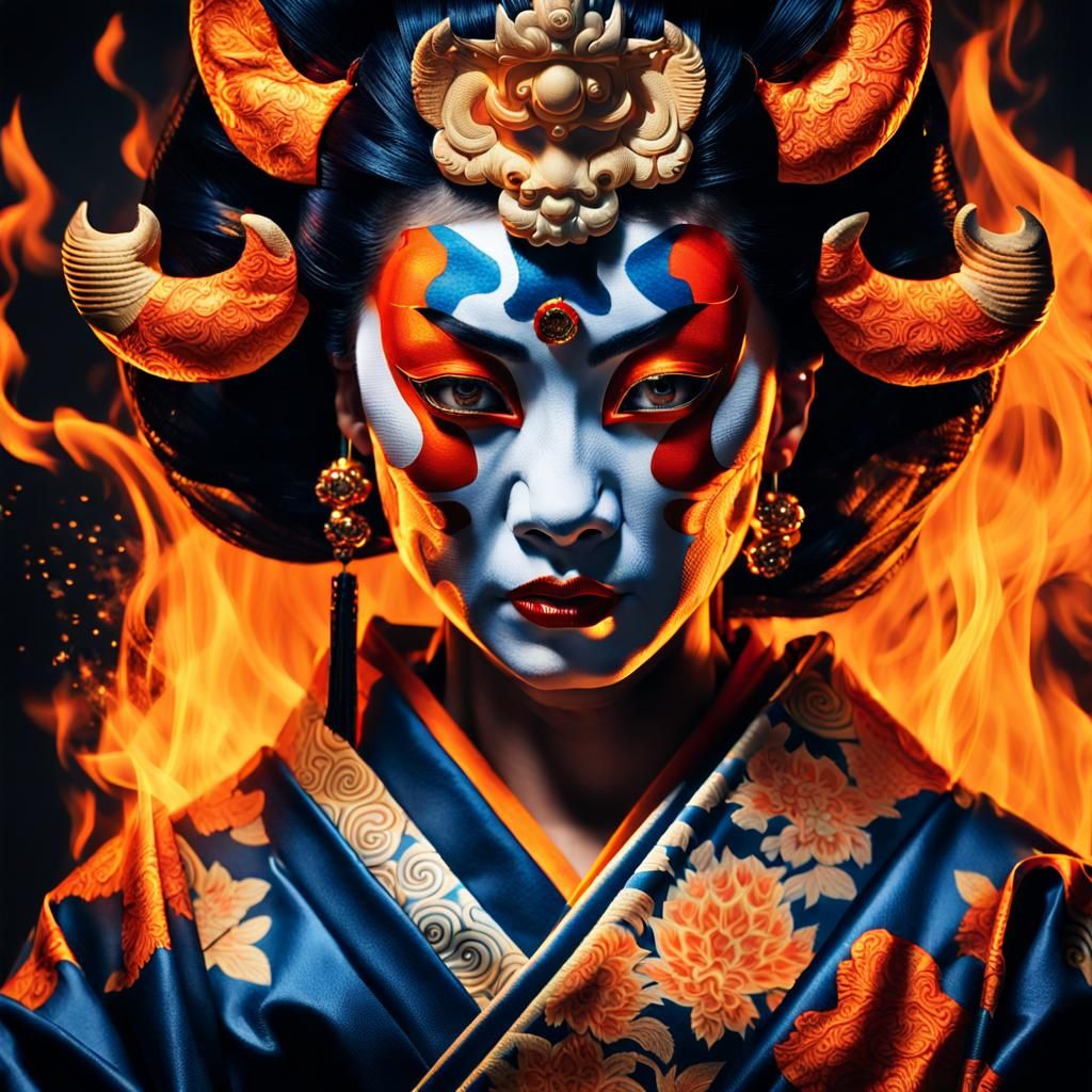 I have a burning ambition to be the greatest Noh theatre act...