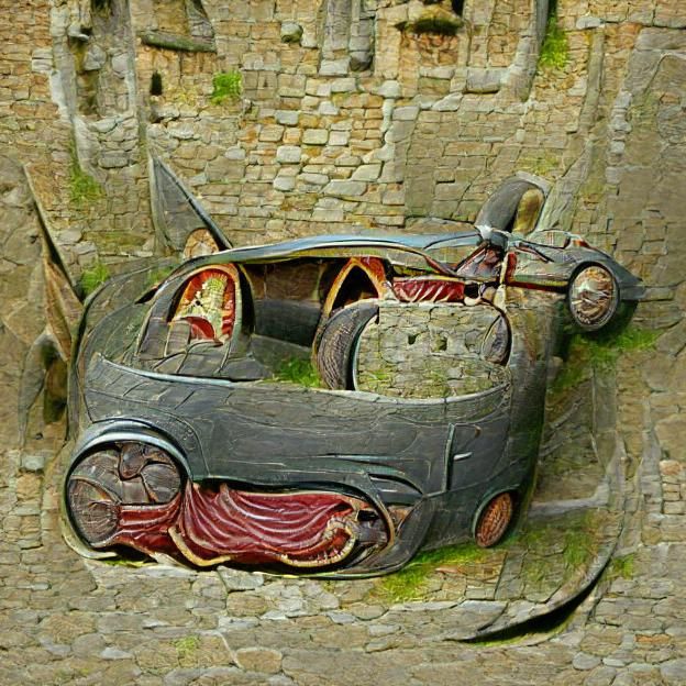 medieval car