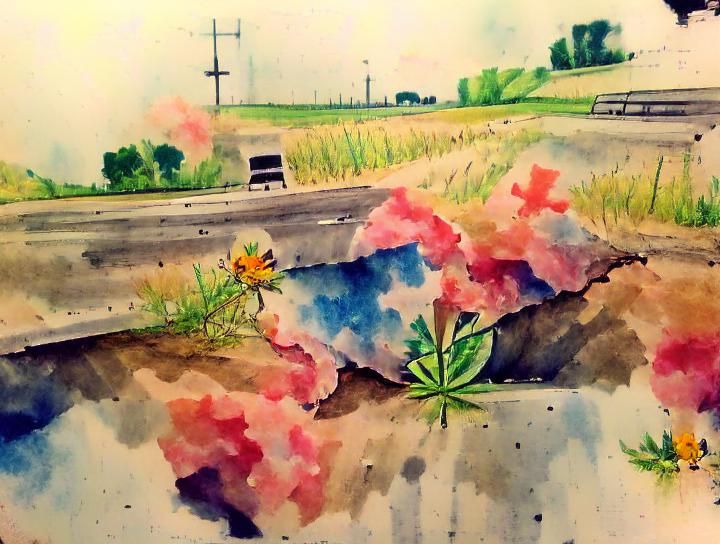 What are you looking for, down there in the weeds by the hig...