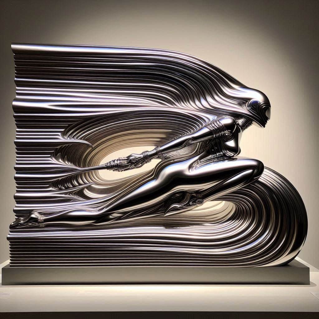 Futurist sculpture 5