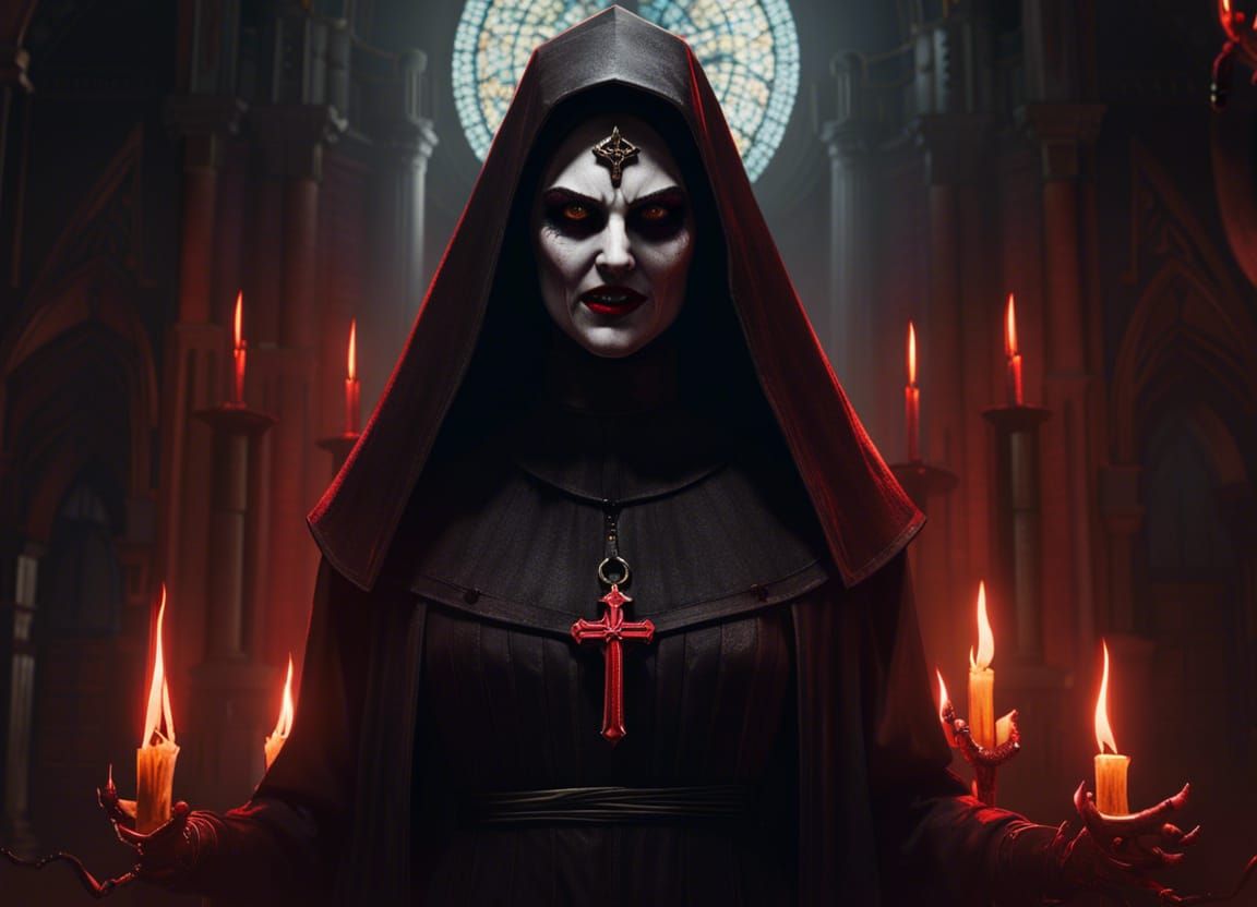 The Nun did it..