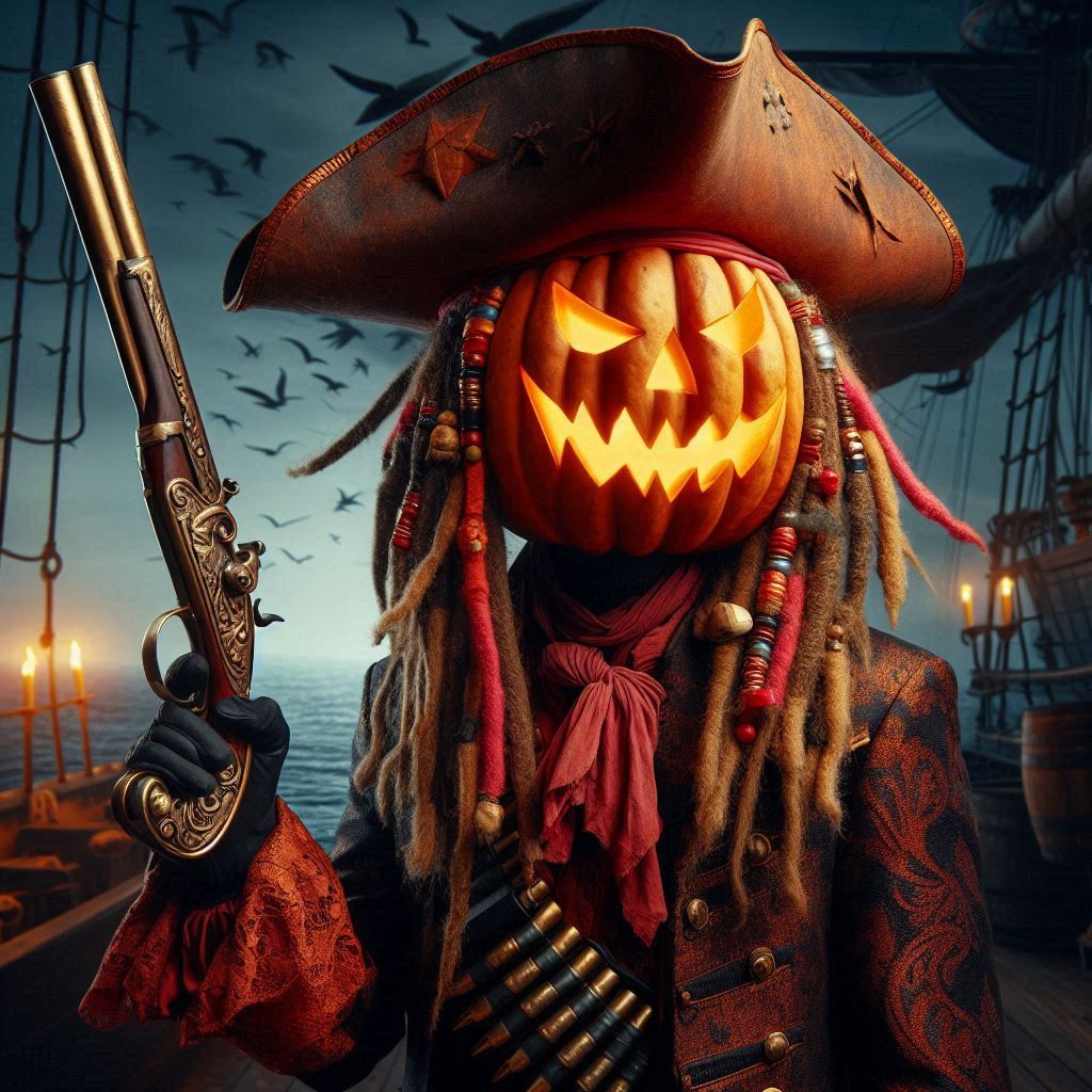 Captain Jack-O'-Lantern Sparrow